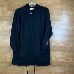 Truth Substance Common Sense Medium Zippered Long Sleeve Hoodie Drawstring Shirt